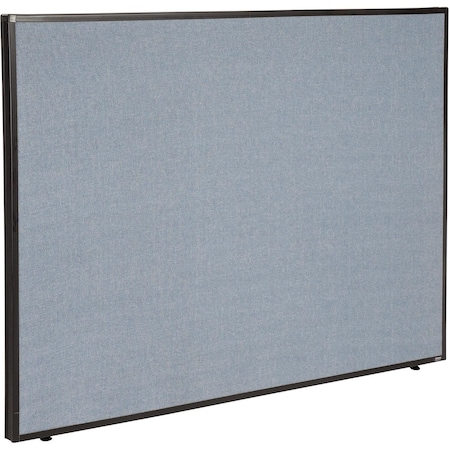 Global Industrial 60-1/4W x 42H Office Partition Panel, Blue 240226BL